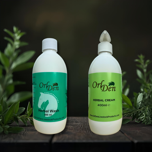 OrlDen Herbal Cream & Herbal Wash Set
